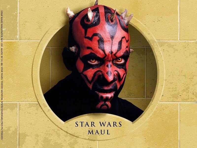 Darth Maul character portrait