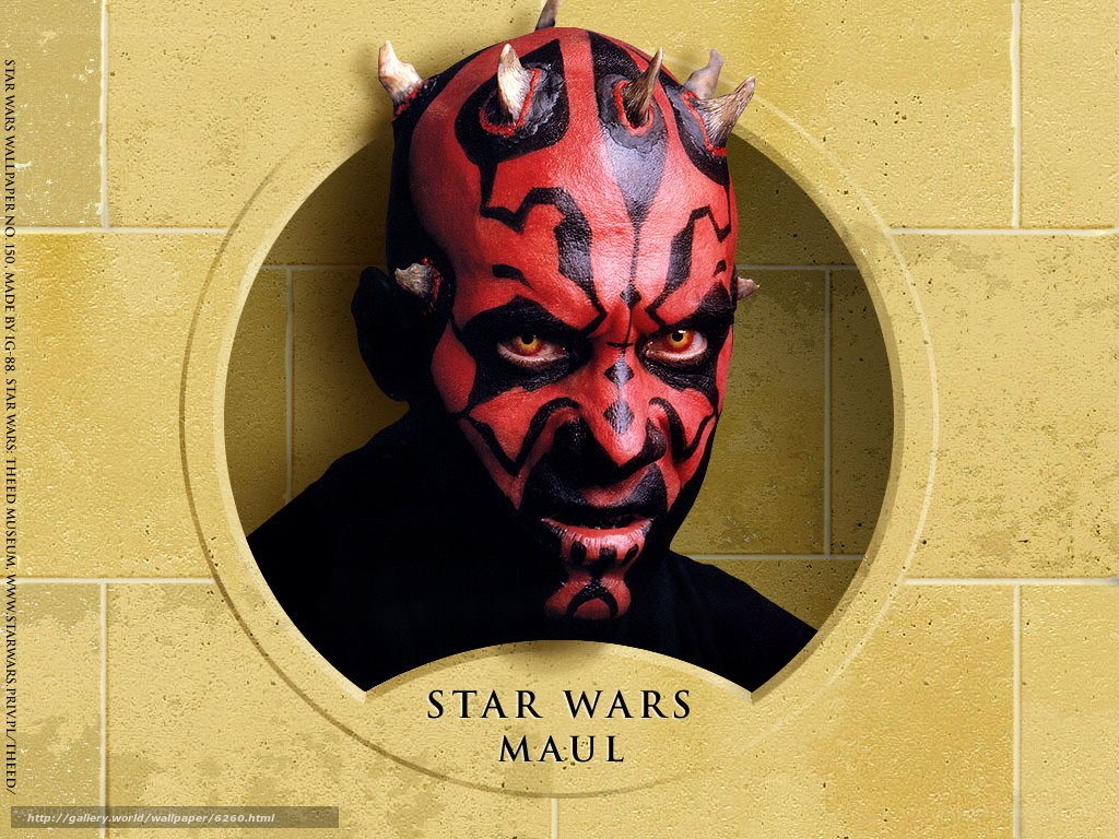 Darth Maul character portrait