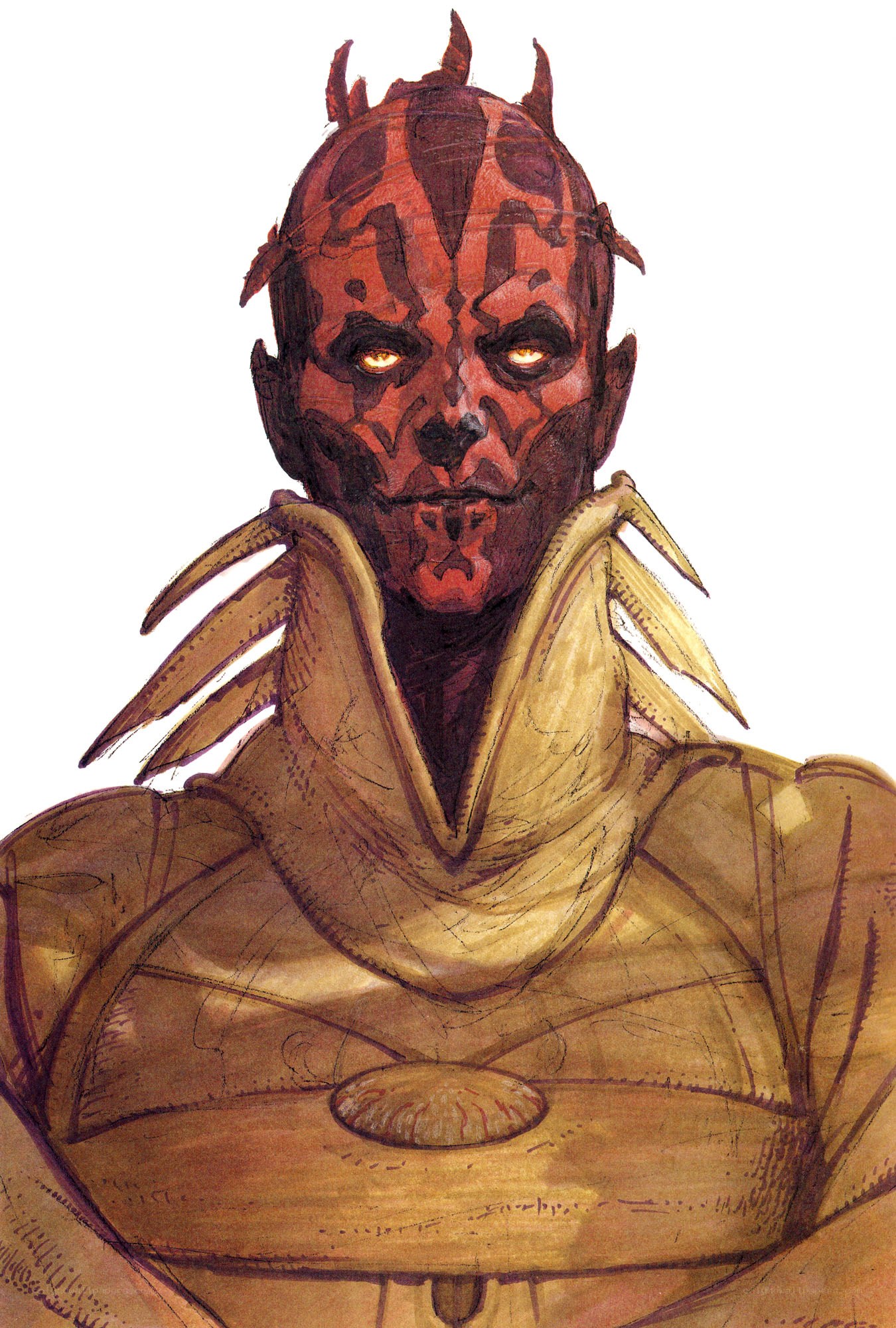 Darth Maul concept art