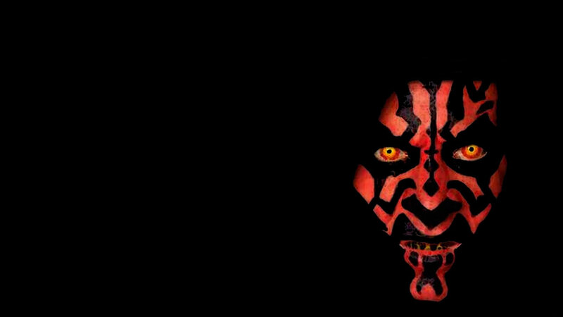 Darth Maul face art