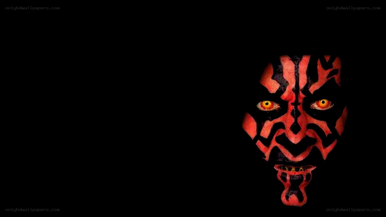 Darth Maul face art