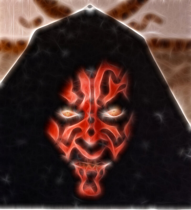 Darth Maul fractal portrait