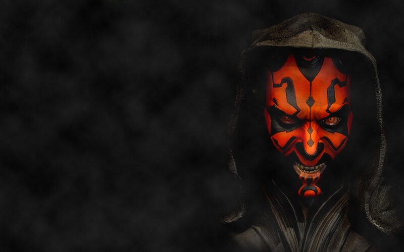 Darth Maul in Hood