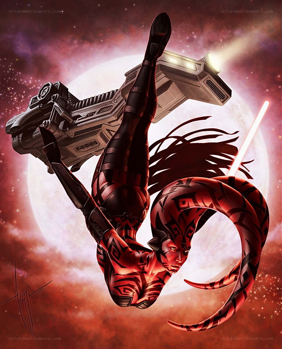 Darth Maul in space