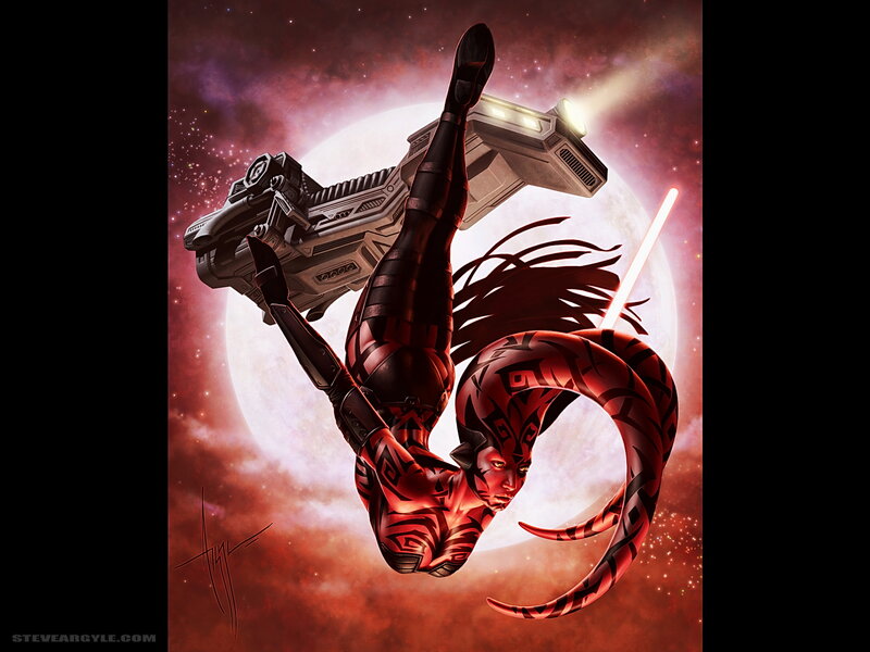 Darth Maul in space