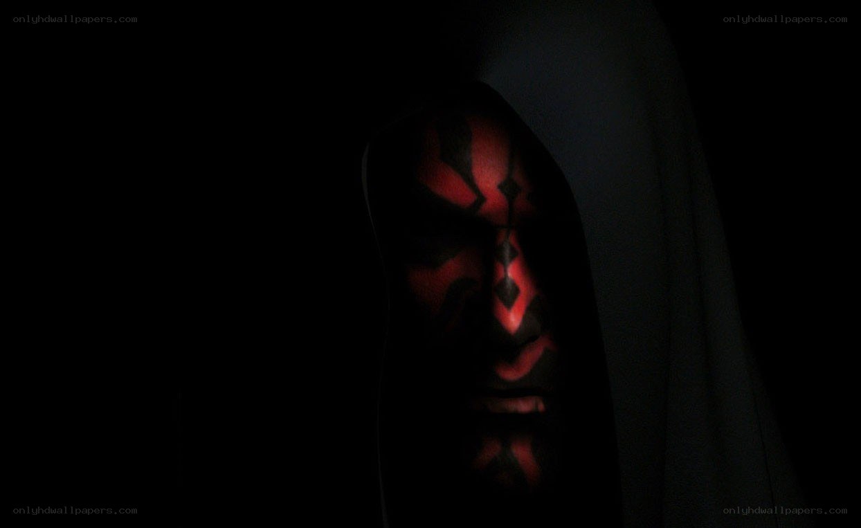 Darth Maul in the shadows