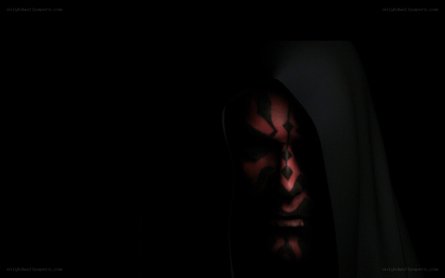 Darth Maul in the shadows