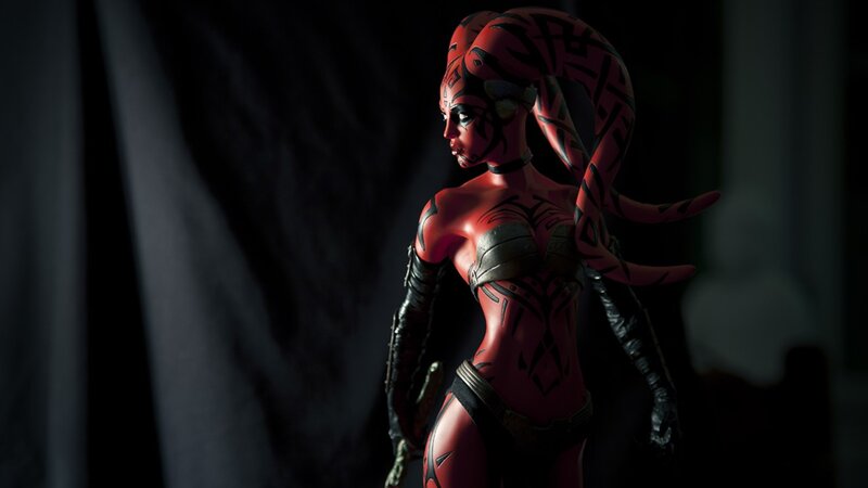 Darth Maul's daughter figure