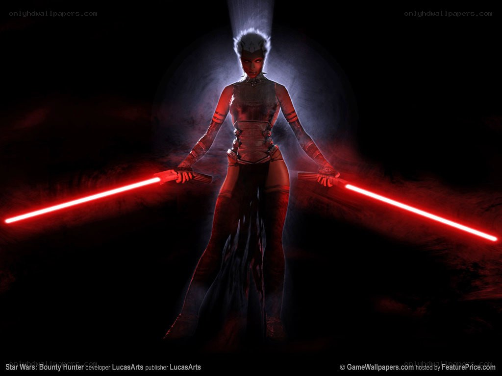 Darth Maul with dual lightsabers