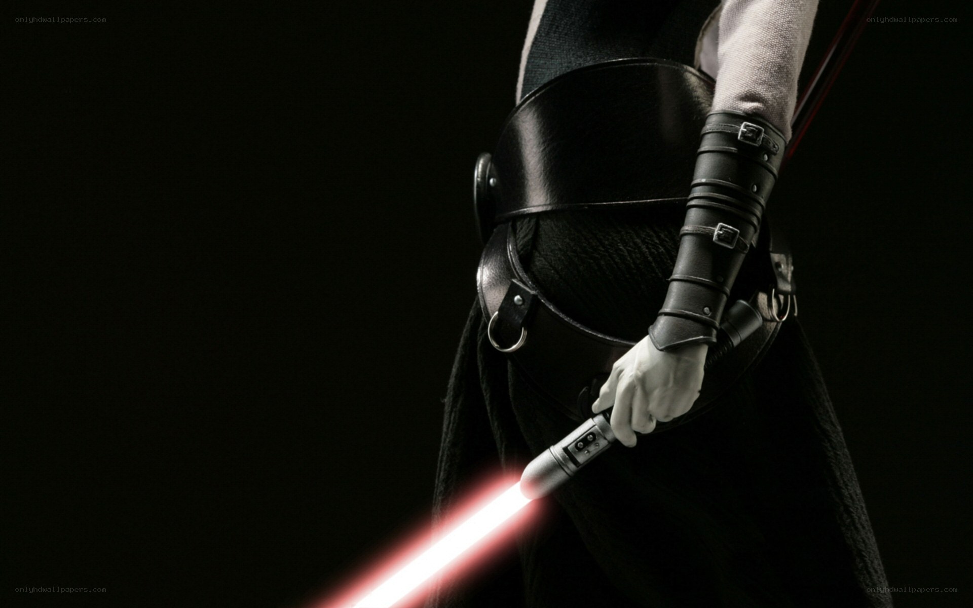 Darth Maul with red lightsaber