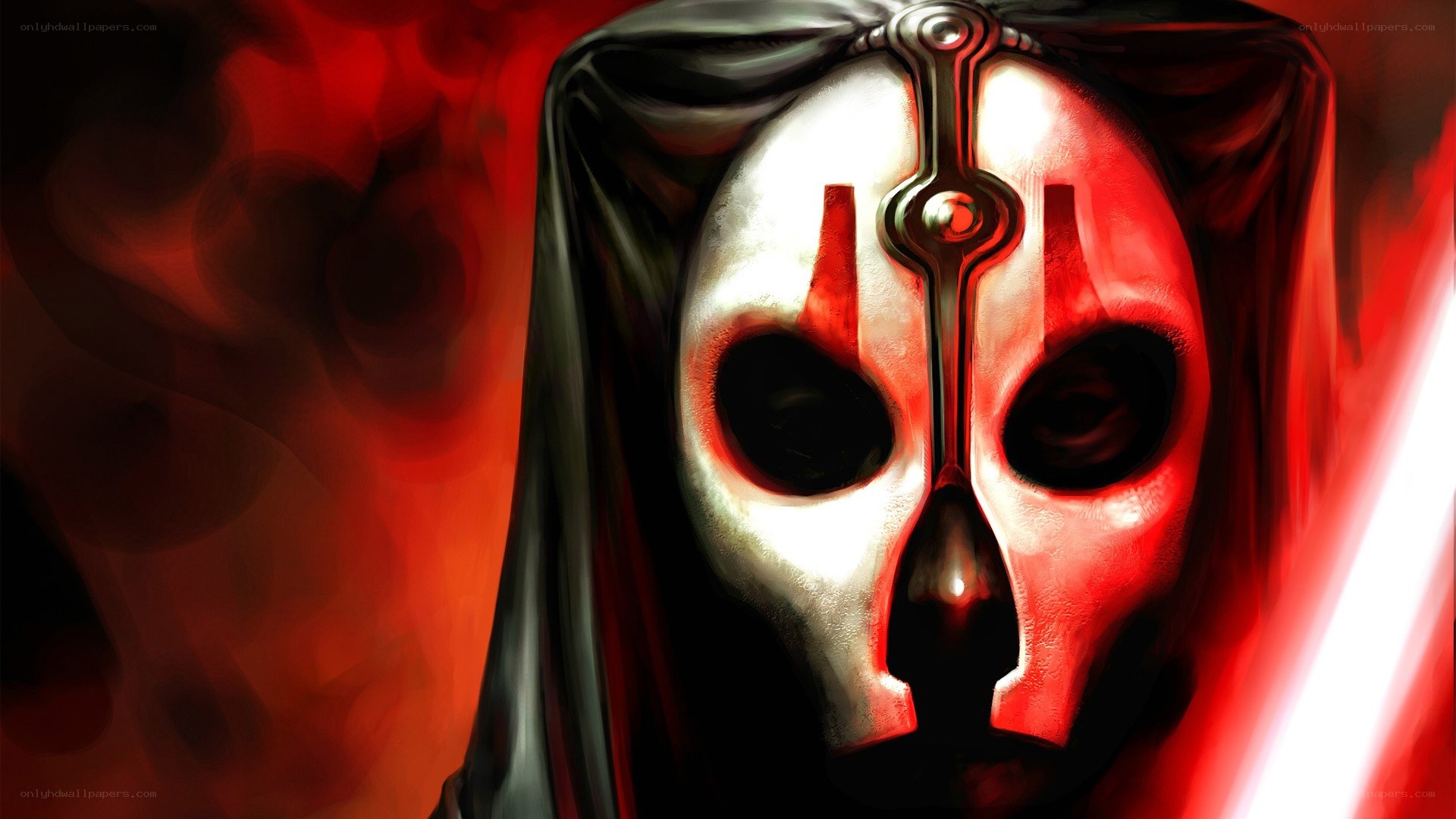 Darth Nihilus mask close-up