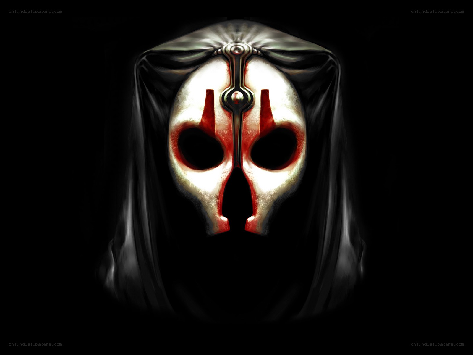 Darth Nihilus mask from Star Wars