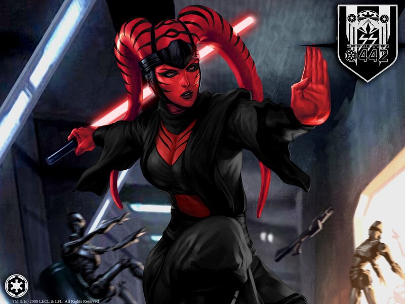 Darth Talon in combat