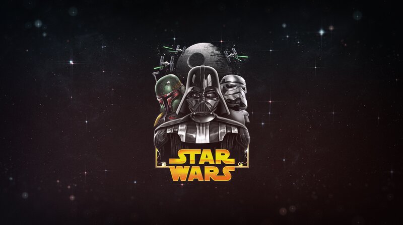 Darth Vader and Allies — Black, Dramatic, Night