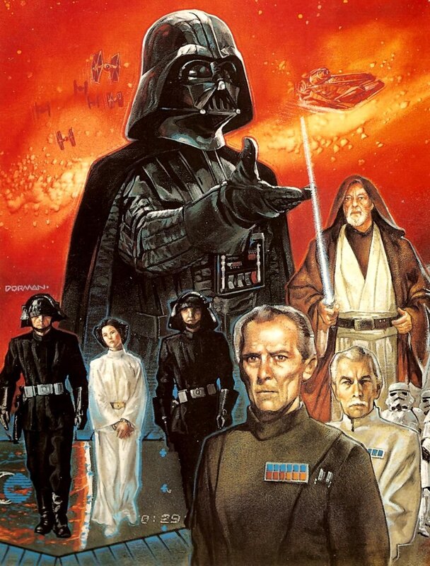 Darth Vader and Allies — Red, Dramatic