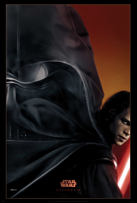 Darth Vader and Anakin Skywalker — Black