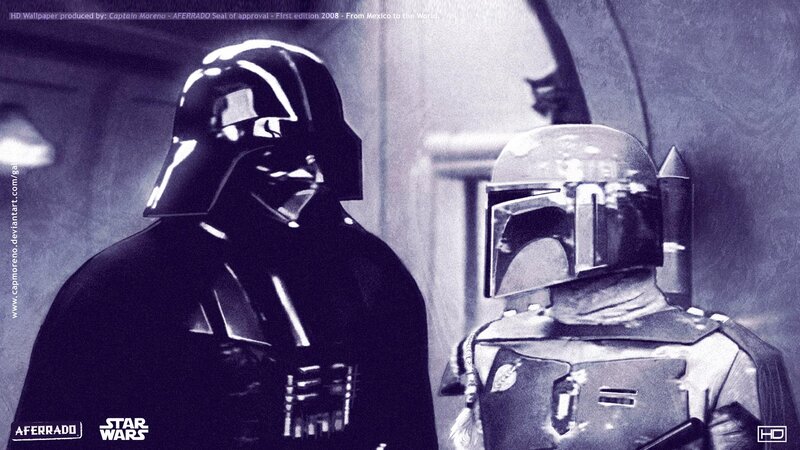 Darth Vader and Boba Fett