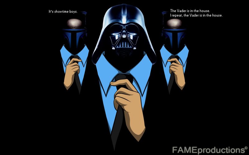 Darth Vader and Boba Fett