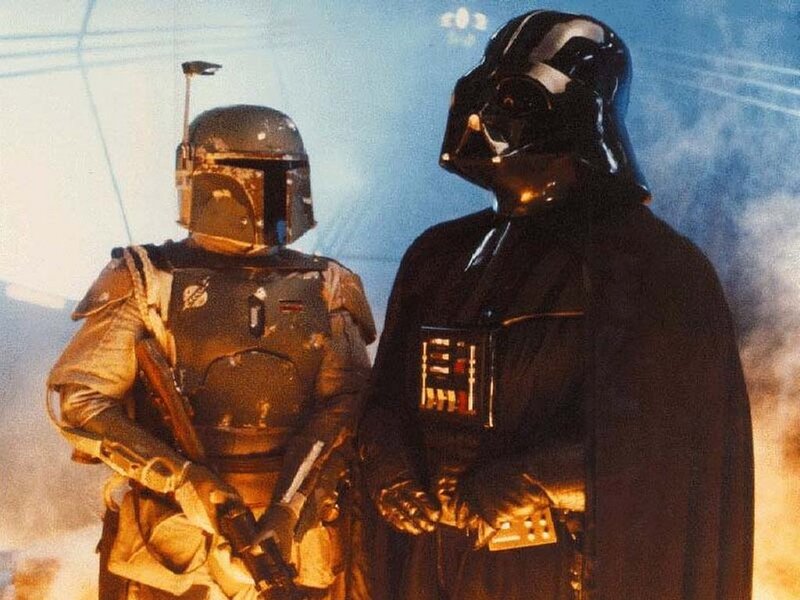 Darth Vader and Boba Fett — Black