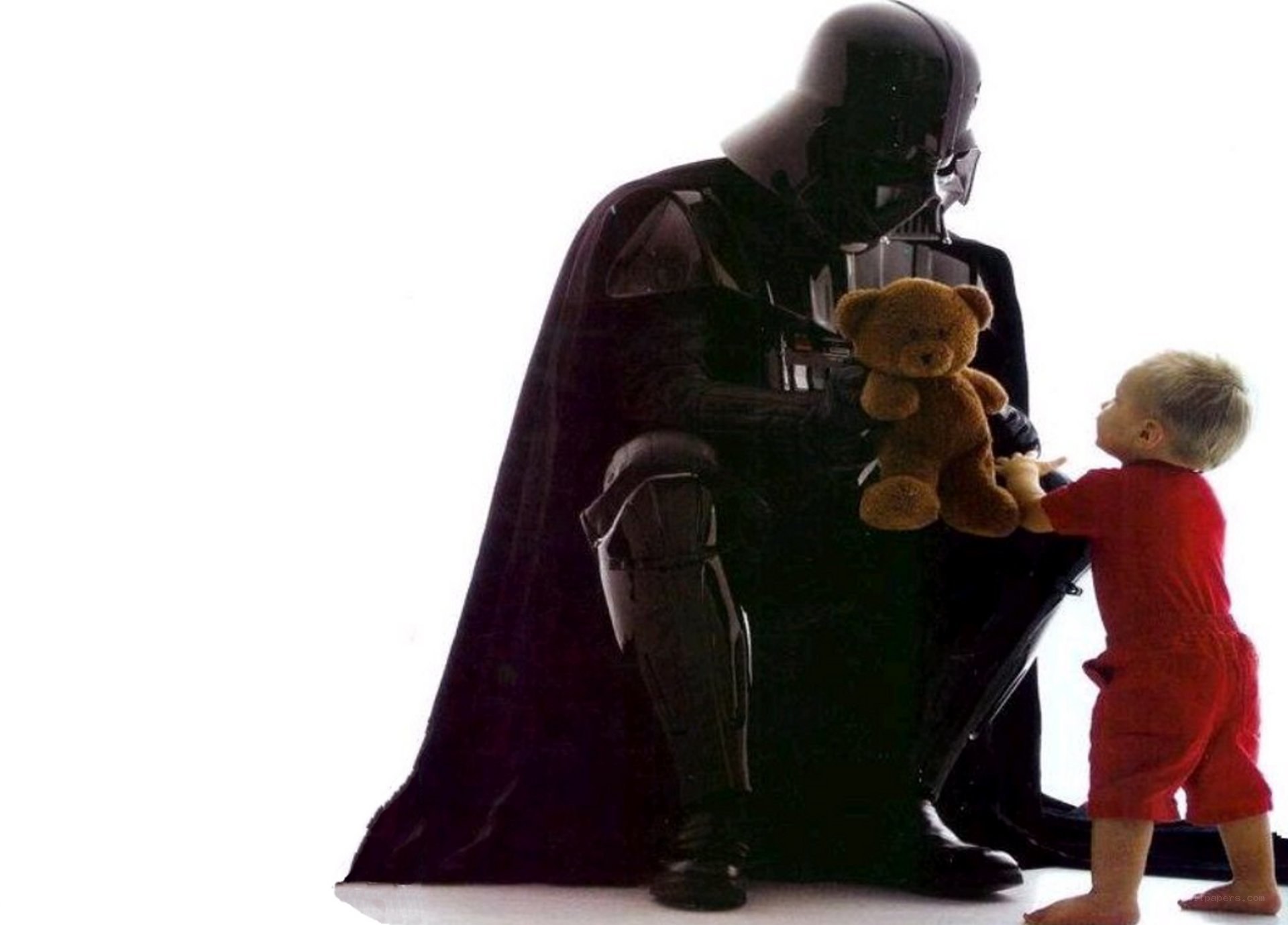 Darth Vader and child