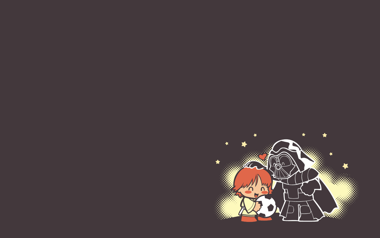 Darth Vader and child