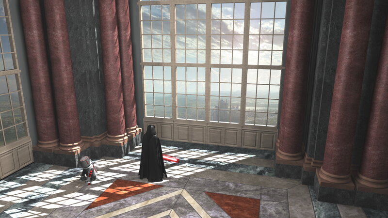 Darth Vader and Droid