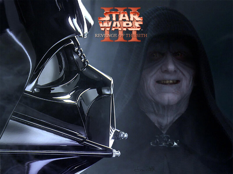 Darth Vader and Emperor — Black