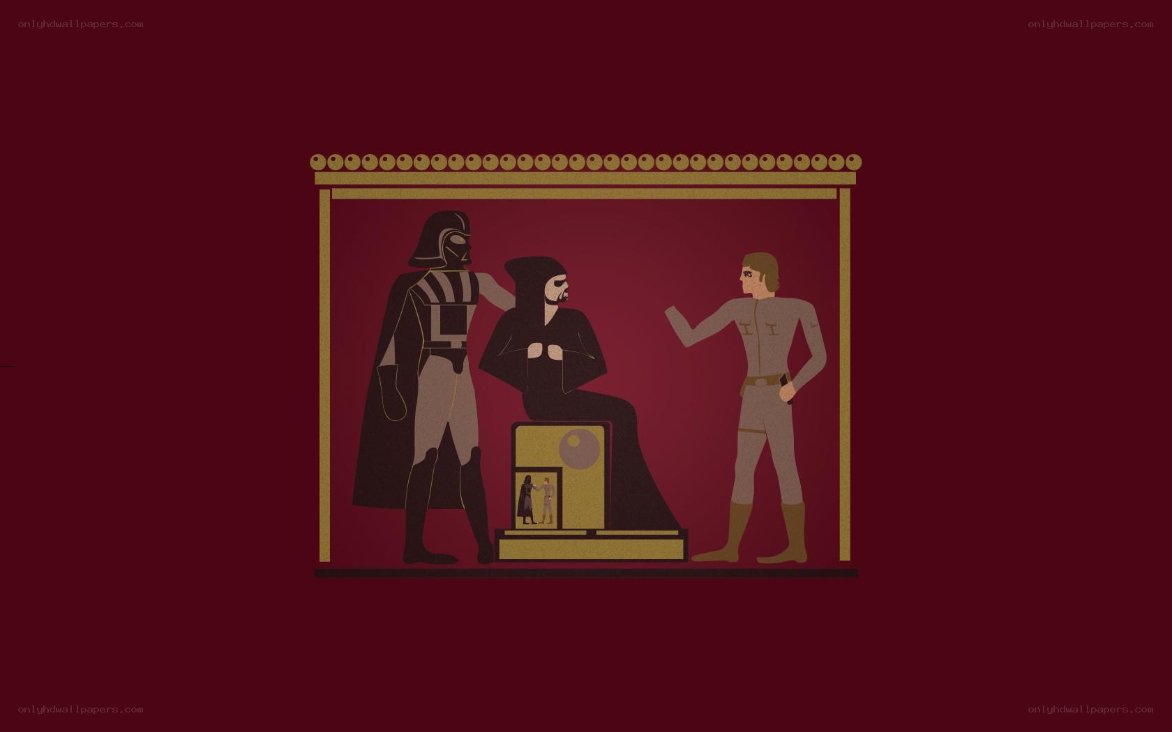 Darth Vader and Emperor scene