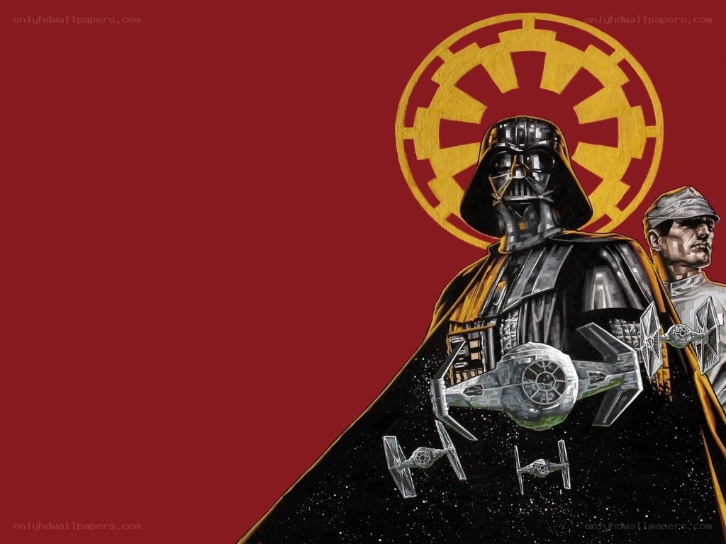 Darth Vader and Imperial forces