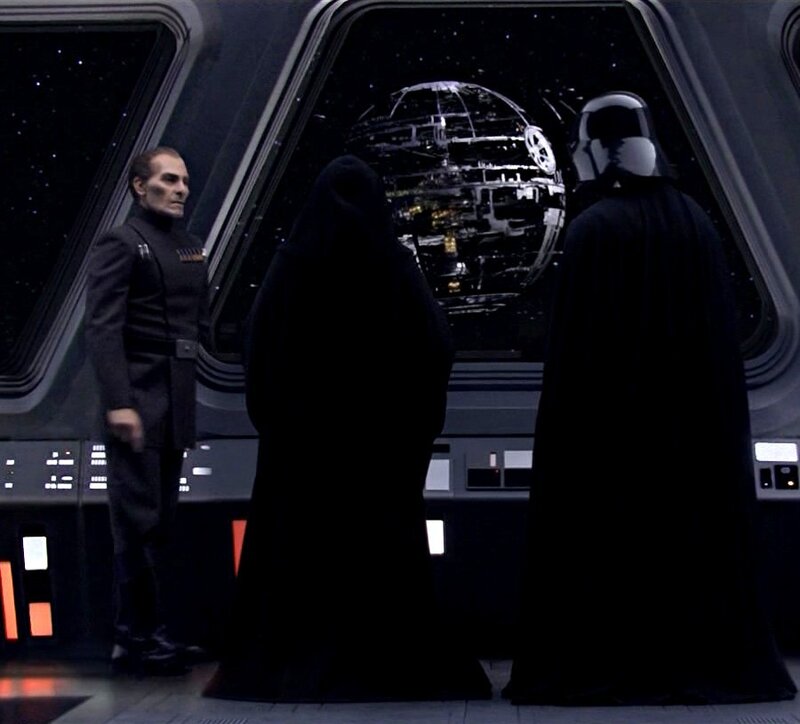 Darth Vader and Imperial officers