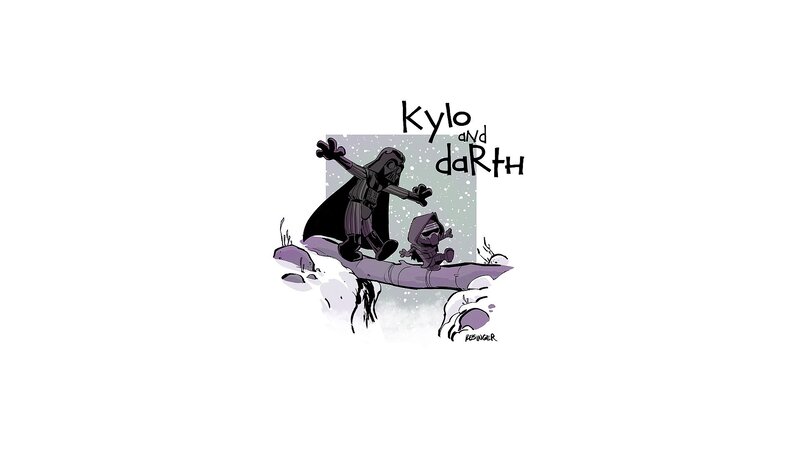 Darth Vader and Kylo Ren