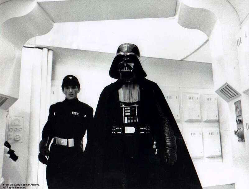 Darth Vader and Officer — Black, Dramatic