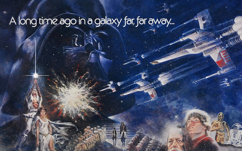 Darth Vader and Starfighters