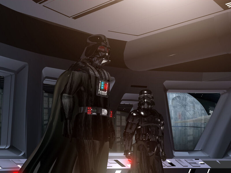 Darth Vader and Stormtrooper — Black