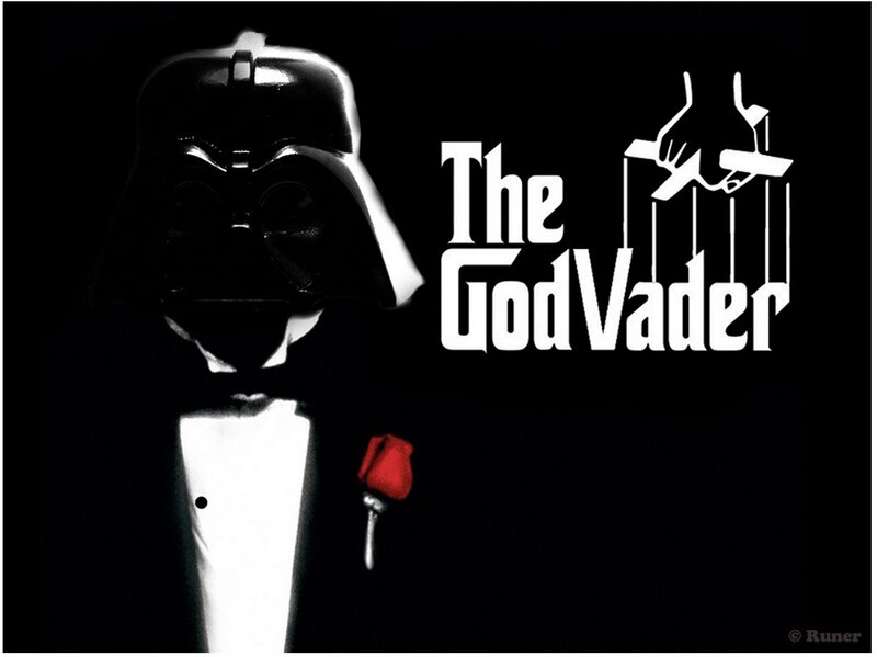 Darth Vader as Godfather