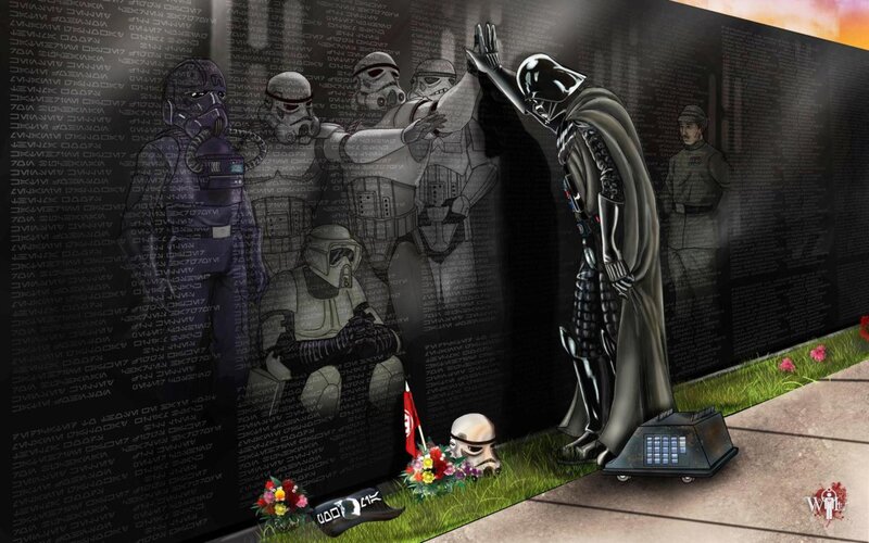 Darth Vader at Memorial