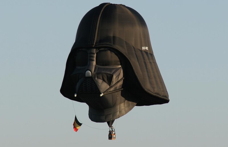 Darth Vader Balloon — Black