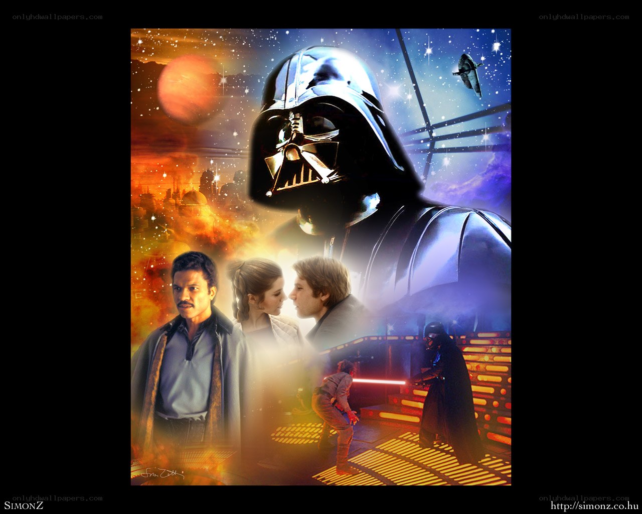 Darth Vader collage artwork