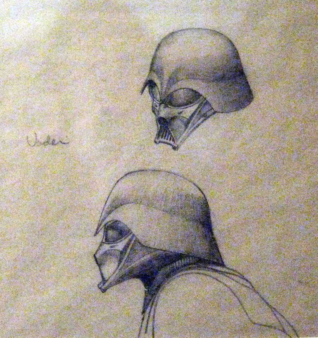 Darth Vader concept sketches