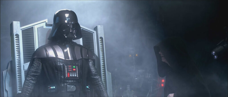 Darth Vader confronts Emperor