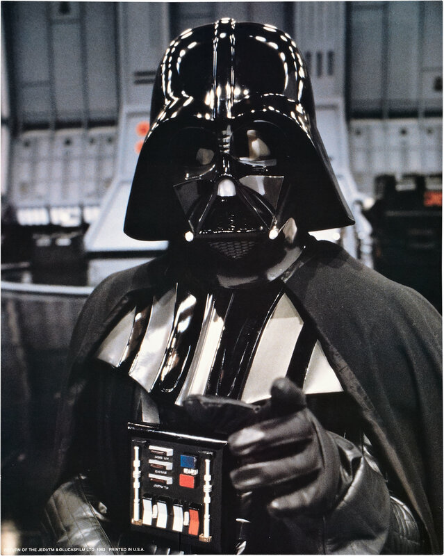 Darth Vader from Return of the Jedi