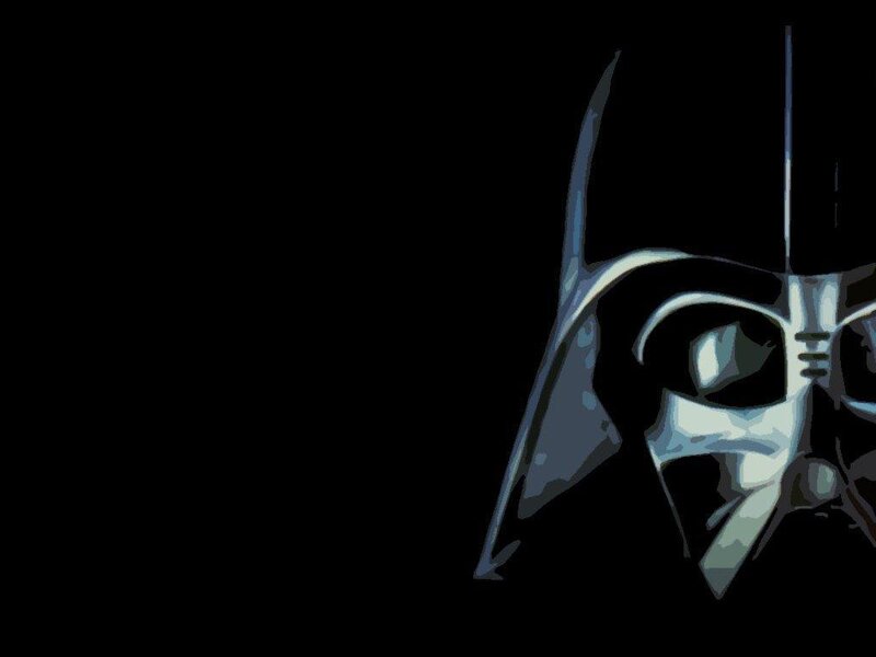 Darth Vader helmet art