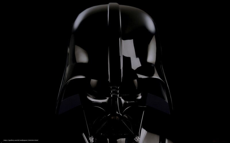 Darth Vader Helmet — Black, Dramatic, Photograph, Dark Background