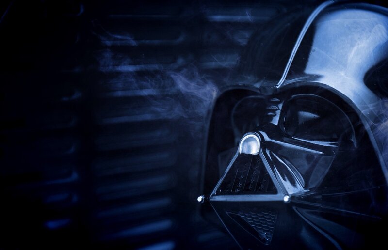 Darth Vader Helmet — Blue
