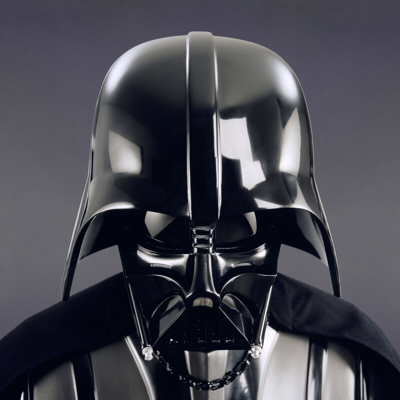 Darth Vader helmet close-up