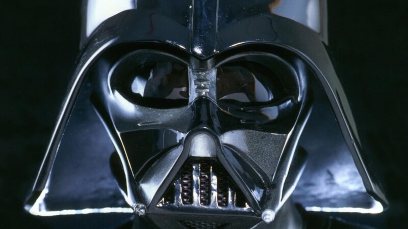 Darth Vader helmet close-up