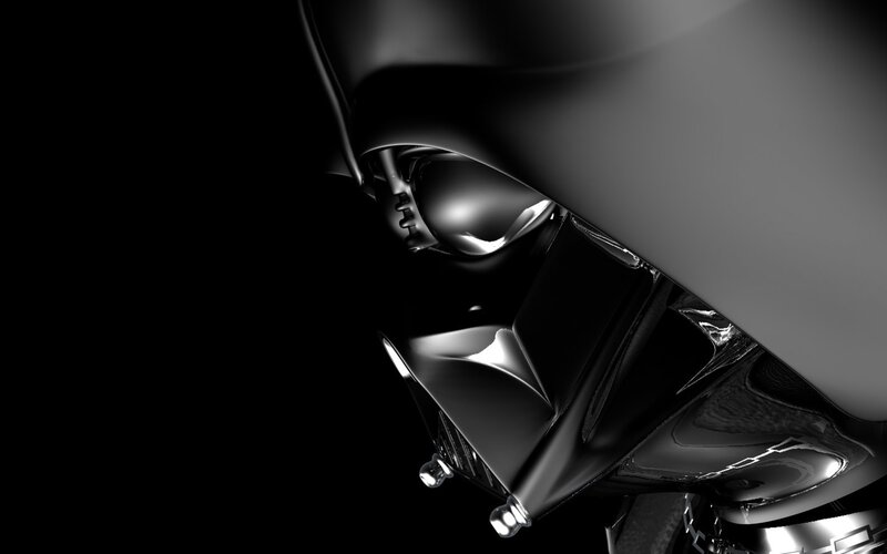 Darth Vader helmet close-up