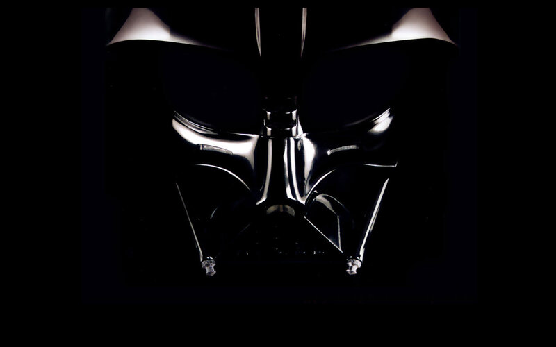 Darth Vader helmet close-up