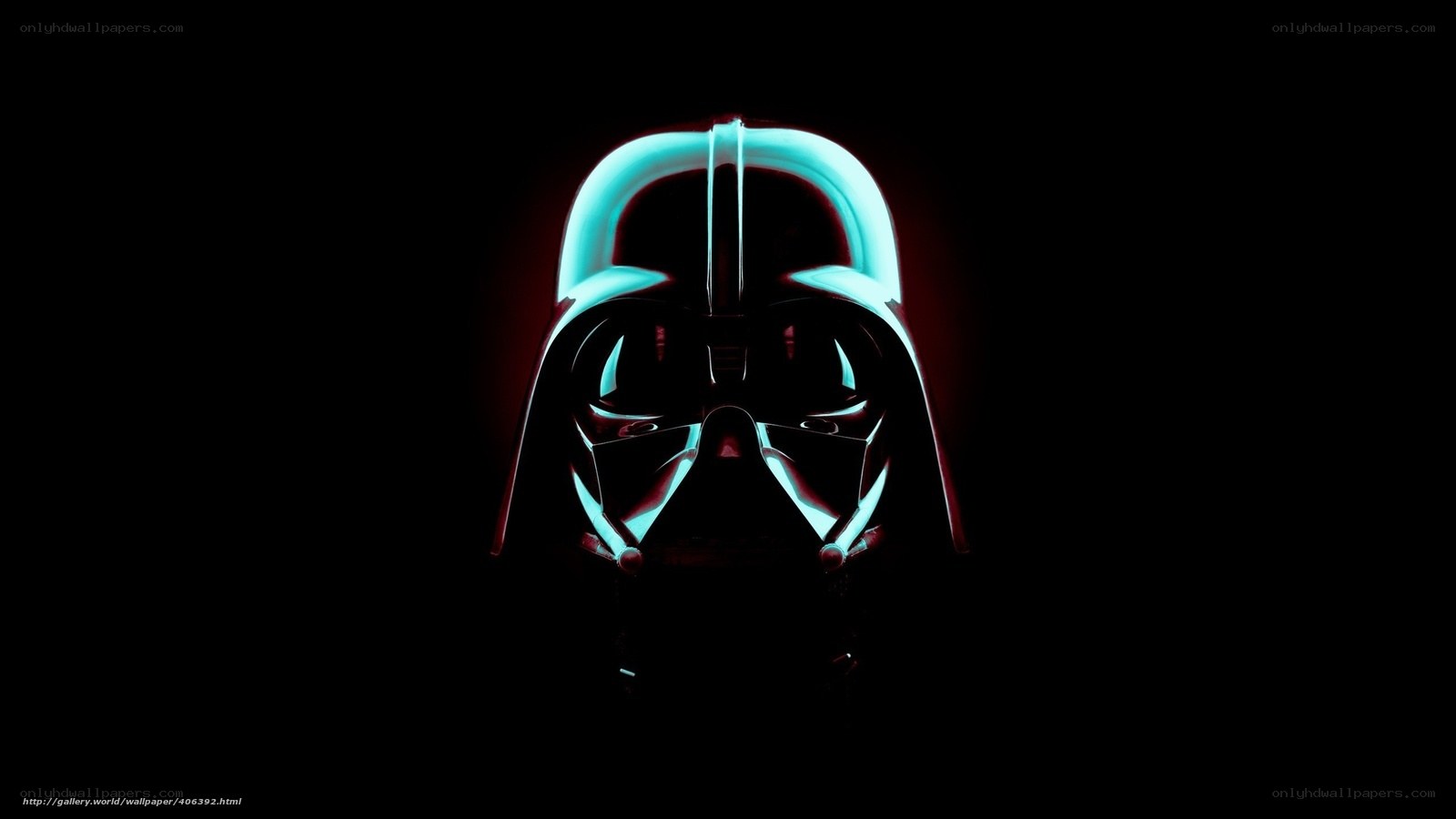 Darth Vader helmet glow