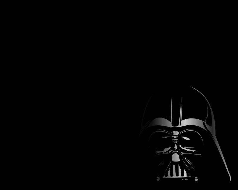Darth Vader helmet illustration